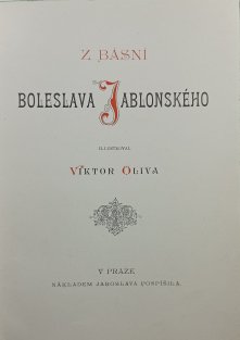 Z básní Boleslava Jablonského