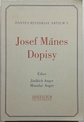 Josef Mánes Dopisy - 