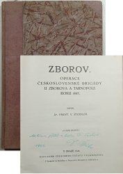 Zborov - operace československé brigády u Zborova a Tarnopole roku 1917 - 