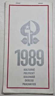 Kulturně politický kalendář okresu Prachatice na rok 1989