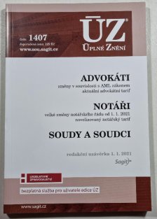 ÚZ 1407 - Advokáti / Notáři