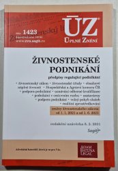 ÚZ 1423 - Živnostenské podnikání - 