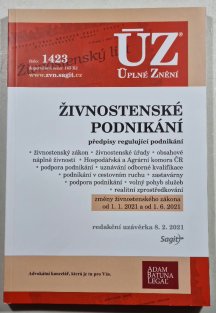 ÚZ 1423 - Živnostenské podnikání