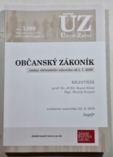 ÚZ 1380 - Občanský zákoník