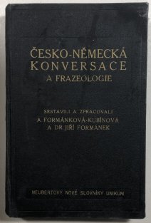 Česko- německá konversace a frazeologie