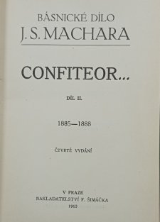 Confiteor... I. (1881-1886) / Confiteor... II. (1885-1888)