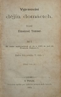 Vypravování dějin domácích I.-II.