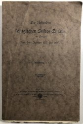 Die Urkunden des königlichen Stiftes Emaus in Prag aus den Jahren 1415 bis 1885. Band II. - 