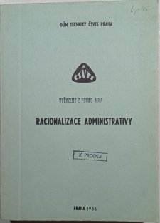 Racionalizace administrativy