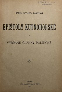 Epištoly Kutnohorské