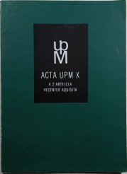 ACTA UPM X - sbírka Bohuslava Duška - 