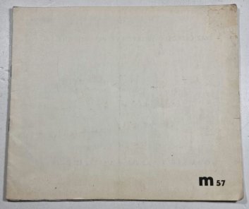 Skupina M 57 (Makarska) - katalog k výstavě
