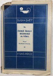 České školy básnické 19. věku - 