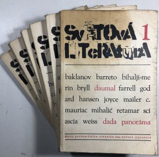 Světová literatura 1966 1-6