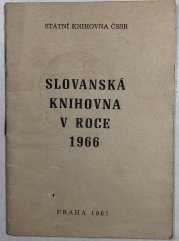 Slovanská knihovna v roce 1966 - 