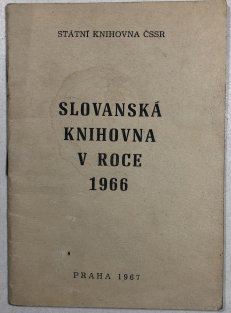 Slovanská knihovna v roce 1966