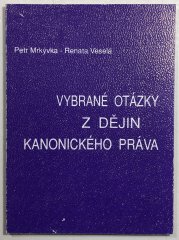 Vybrané otázky z dějin kanonického práva - 