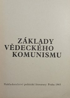 Základy vědeckého komunismu