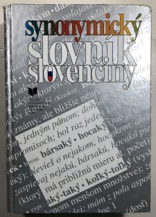 Synonymický slovník slovenčiny