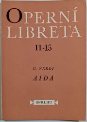 Aida - Operní libreta - 