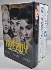 Hvězdy stříbrného plátna - Elizabeth / Bohyně Marilyn Monroe	 / Audrey Hepburnová životopis - 