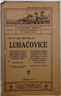 Luhačovice - Vlastivědný sborník ročník II. svazek XII.