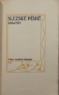 Slezské písně - dodatky