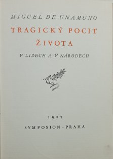 Tragický pocit života