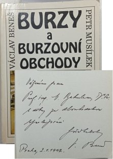 Burzy a burzovní obchody