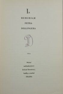 In memoriam Petra Dillingera
