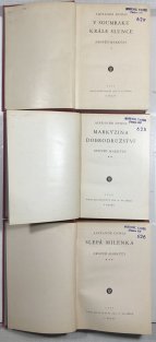 Zpověď markýzy - V soumraku krále slunce, Markýzina dobrodružství, Slepá milenka (3 svazky)
