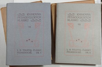 Knihovna pedagogických klasiků -Články pedagogické I. -II.
