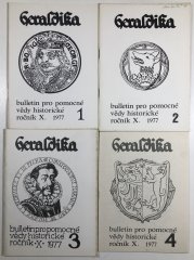 Heraldika ročník X. / 1977 č.1-4 - 