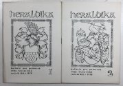 Heraldika ročník XII. / 1979 č.1 - 2 - 