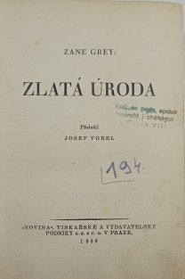 Zlatá úroda
