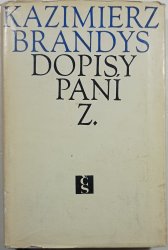 Dopisy paní Z. - Vzpomínky z přítomnosti 1957-1961