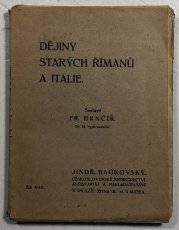 Dějiny starých Římanů a Italie - 