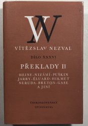 Překlady II - Heine, Nizámí, Puškin, Jarry, Éluard, Hikmet, Neruda, Breton, Gabe a jiní - 