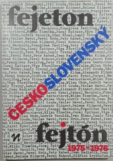 Československý fejeton / fejtón 1975-1976