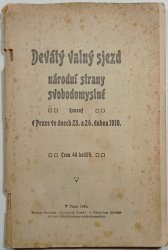 Devátý valný sjezd národní strany svobodomyslné - 