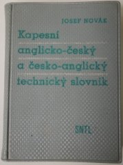 Kapesní anglicko-český a česko-anglický technický slovník - 