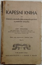 Kapesní kniha pro inženýry, stavitele, žáky průmyslových škol a praktické strojníky - 