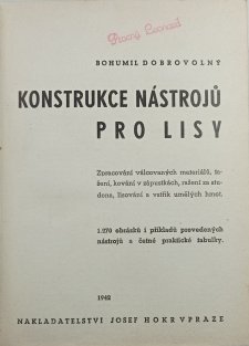 Konstrukce nástrojů pro lisy