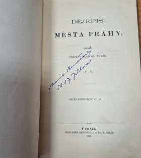 Dějepis města Prahy  I. - XI.
