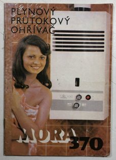 Plynový průtokový ohřívač Mora 370