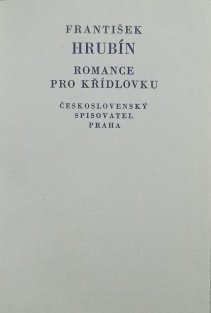 Romance pro křídlovku