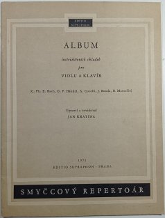Album instruktivních skladeb pro violu a klavír