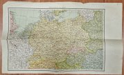 Německo - Střední Evropa. Mapa politická (mapa) - 1:4 500 000