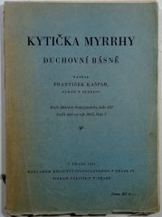 Kytička myrrhy - Duchovní básně - 