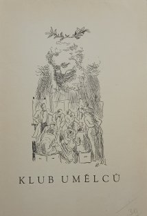  Klub umělců - svým členům a přátelům k novému roku 1941 